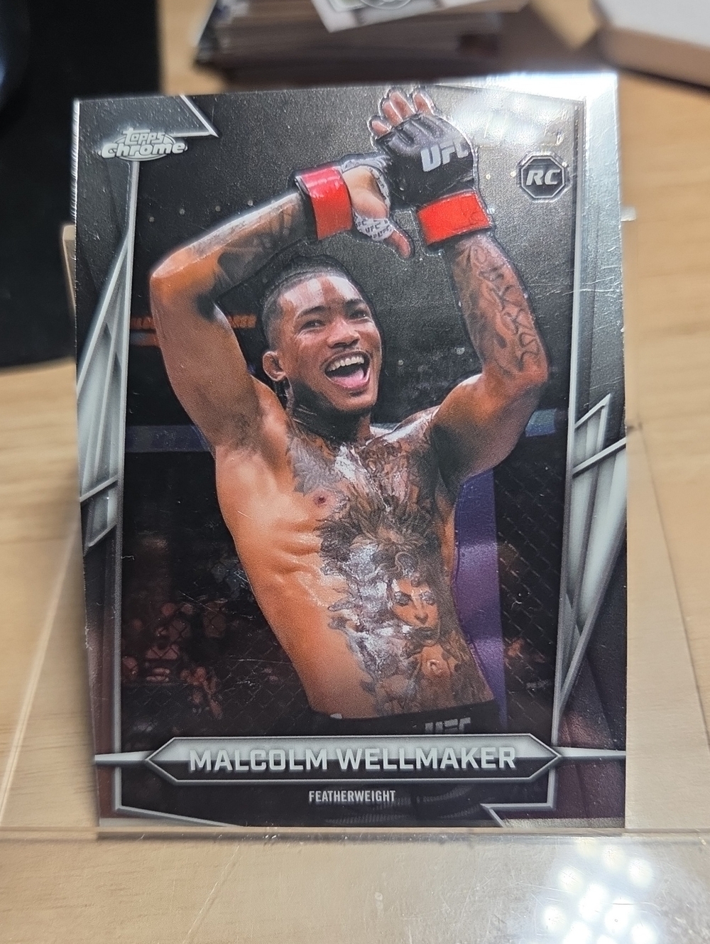 2026 Topps Chrome Malcolm Wellmaker Rookie Card